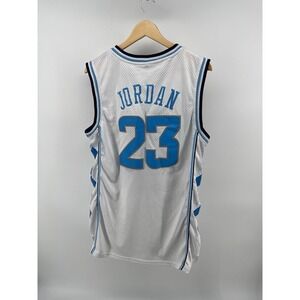 Michael Jordan UNC Tar Heels Jersey Men's Large White #23 NCAA
